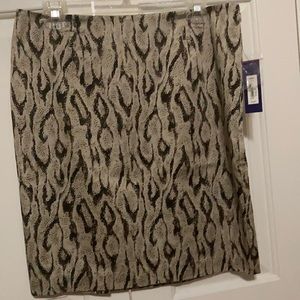 Brown apt 9 skirt
